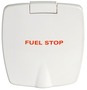 Puszka z tworzywa sztucznego ABS biała. New Edge z obrazkiem Fuel Stop - Kod. 17.452.94 11